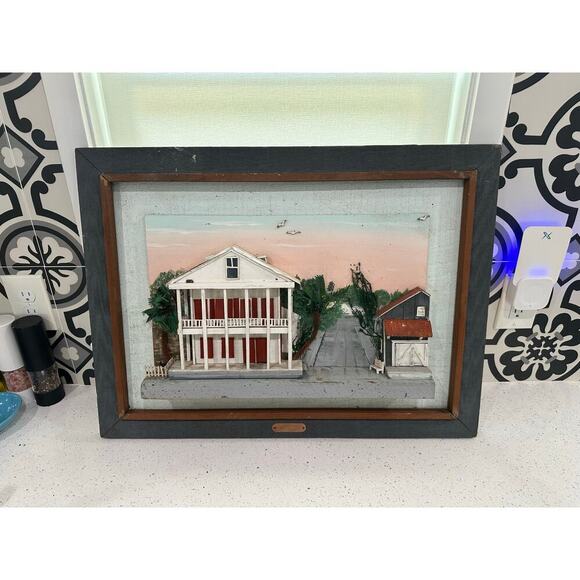 Unknown Other - 3-D Solid Wood Art Work Old Key West Florida